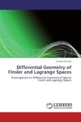 Differential Geometry of Finsler and Lagrange Spaces : Investigations on Differential Geometry of Special Finsler and Lagrange Spaces （2012. 100 S. 220 mm）