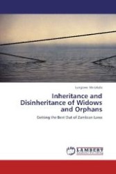 Inheritance and Disinheritance of Widows and Orphans : Getting the Best Out of Zambian Laws （2012. 424 S. 220 mm）