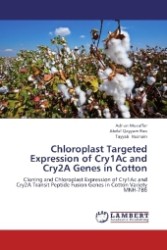 Chloroplast Targeted Expression of Cry1Ac and Cry2A Genes in Cotton : Cloning and Chloroplast Expression of Cry1Ac and Cry2A Transit Peptide Fusion Genes in Cotton Variety MNH-786 （2012. 100 S. 220 mm）