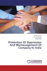 Prevention Of Oppression And Mismanagement Of Company In India （2012. 196 S. 220 mm）