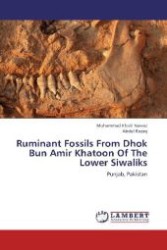 Ruminant Fossils From Dhok Bun Amir Khatoon Of The Lower Siwaliks : Punjab, Pakistan （2013. 84 S. 220 mm）