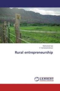 Rural entrepreneurship （2013. 144 S. 220 mm）