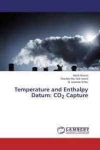 Temperature and Enthalpy Datum: CO 2 Capture （2015. 96 S. 220 mm）