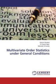 Multivariate Order Statistics under General Conditions （2015. 112 S. 220 mm）