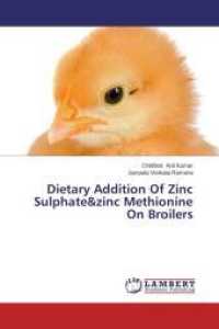 Dietary Addition Of Zinc Sulphate&zinc Methionine On Broilers （2014. 100 S. 220 mm）