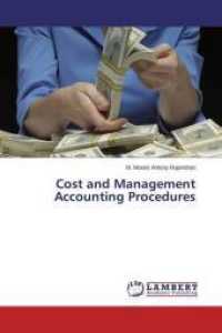 Cost and Management Accounting Procedures （2014. 108 S. 220 mm）