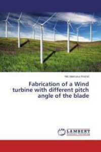 Fabrication of a Wind turbine with different pitch angle of the blade （2014. 52 S. 220 mm）