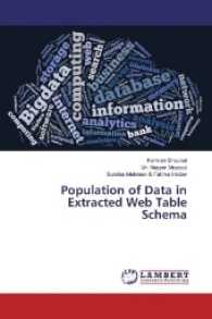 Population of Data in Extracted Web Table Schema （2017. 56 S. 220 mm）
