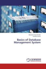 Basics of Database Management System （2014. 120 S. 220 mm）