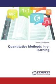Quantitative Methods in e-learning （2014. 132 S. 220 mm）