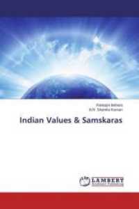 Indian Values & Samskaras （2014. 100 S. 220 mm）