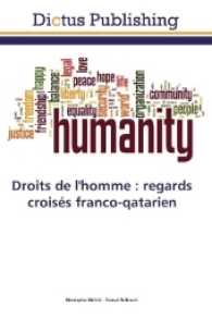 Droits de l'homme : regards croisés franco-qatarien （2017. 128 S. 220 mm）
