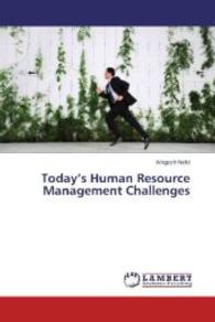 Today's Human Resource Management Challenges （2014. 296 S. 220 mm）