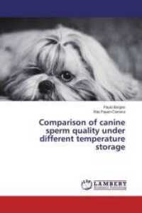 Comparison of canine sperm quality under different temperature storage （2014. 80 S. 220 mm）