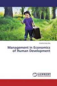 Management in Economics of Human Development （2015. 244 S. 220 mm）