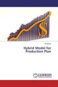 Hybrid Model for Production Plan （2014. 148 S. 220 mm）