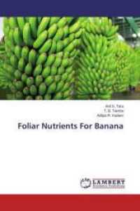 Foliar Nutrients For Banana （2014. 128 S. 220 mm）