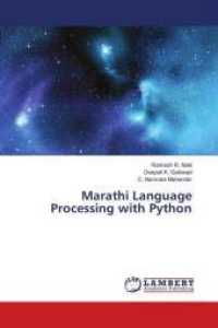 Marathi Language Processing with Python （2018. 136 S. 220 mm）