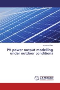 PV power output modelling under outdoor conditions （2014. 104 S. 220 mm）