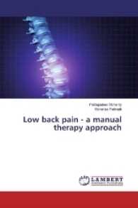 Low back pain - a manual therapy approach （2017. 52 S. 220 mm）