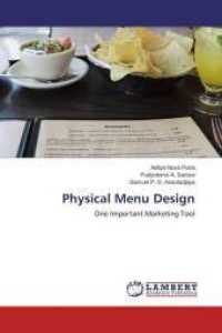 Physical Menu Design : One Important Marketing Tool （2015. 116 S. 220 mm）