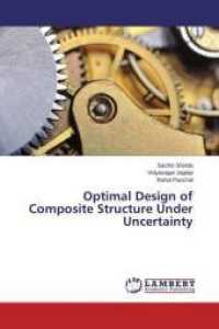 Optimal Design of Composite Structure Under Uncertainty （2015. 104 S. 220 mm）