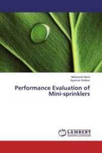 Performance Evaluation of Mini-sprinklers （2015. 80 S. 220 mm）