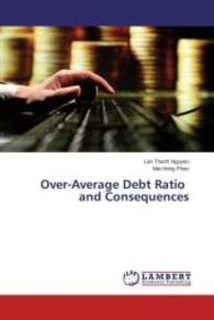 Over-Average Debt Ratio and Consequences （2015. 92 S. 220 mm）