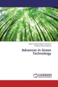 Advances in Green Technology （2015. 144 S. 220 mm）