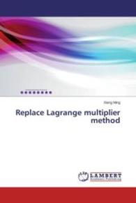 Replace Lagrange multiplier method （2015. 84 S. 220 mm）