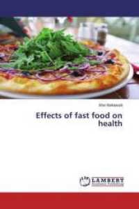 Effects of fast food on health （2015. 60 S. 220 mm）