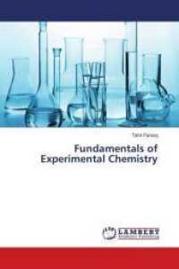 Fundamentals of Experimental Chemistry （2015. 104 S. 220 mm）