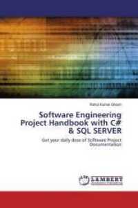 Software Engineering Project Handbook with C# & SQL SERVER : Get your daily dose of Software Project Documentation （2016. 568 S. 220 mm）