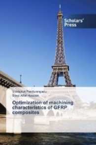 Optimization of machining characteristics of GFRP composites （2016. 260 S. 220 mm）