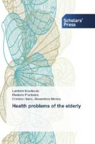 Health problems of the elderly （2016. 80 S. 220 mm）