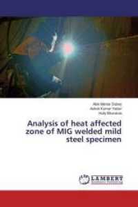 Analysis of heat affected zone of MIG welded mild steel specimen （2016. 68 S. 220 mm）