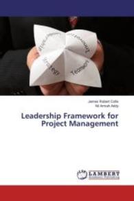 Leadership Framework for Project Management （2016. 112 S. 220 mm）