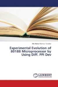 Experimental Evolution of 80188 Microprocessor by Using Diff. PPI Dev （2018. 88 S. 220 mm）