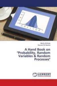 A Hand Book on "Probability, Random Variables & Random Processes" （2016. 200 S. 220 mm）