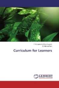 Curriculum for Learners （2016. 124 S. 220 mm）
