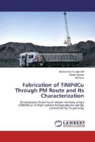 Fabrication of TiNiPdCu Through PM Route and Its Characterization : Dimensional Stability of shape memory alloys (TiNiPdCu) in high service temperatures can be controlled by its porosity （2016. 52 S. 220 mm）
