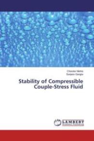 Stability of Compressible Couple-Stress Fluid （2016. 220 S. 220 mm）