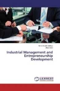Industrial Management and Entrepreneurship Development （2017. 252 S. 220 mm）