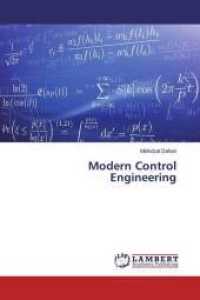 Modern Control Engineering （2019. 172 S. 220 mm）