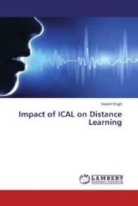Impact of ICAL on Distance Learning （2016. 224 S. 220 mm）