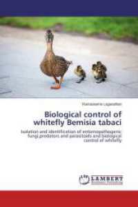 Biological control of whitefly Bemisia tabaci : Isolation and identification of entomopathogenic fungi,predators and parasitoids and biological control of whitefly （2016. 64 S. 220 mm）