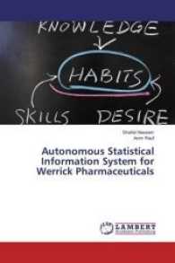 Autonomous Statistical Information System for Werrick Pharmaceuticals （2016. 100 S. 220 mm）