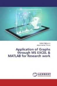 Application of Graphs through MS EXCEL & MATLAB for Research work （2016. 112 S. 220 mm）