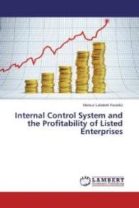 Internal Control System and the Profitability of Listed Enterprises （2016. 76 S. 220 mm）