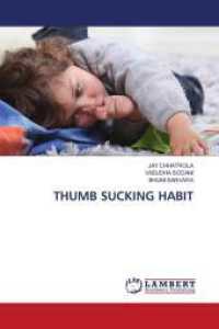 THUMB SUCKING HABIT （2024. 88 S. 220 mm）